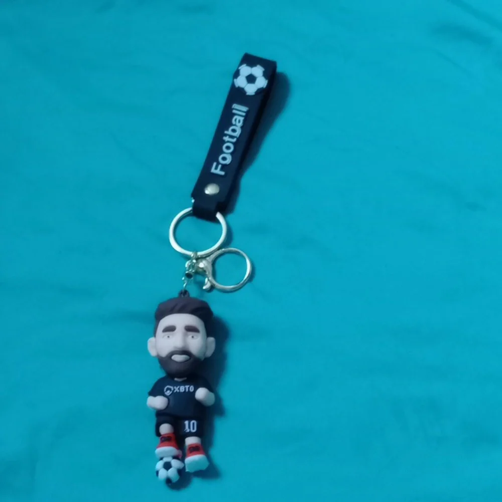 MESSI #10 FOOTBALL KEYCHAIN